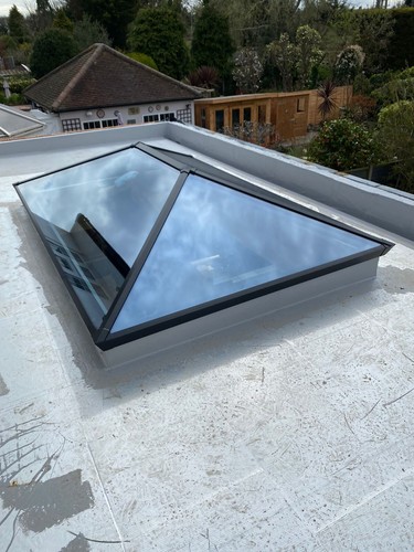 Titan roof lantern glass - roof,