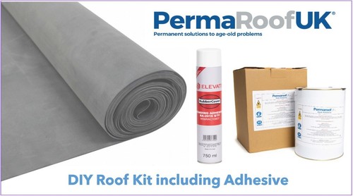 Diy rubber roofing - kit, for