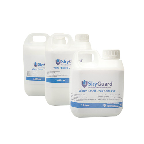 Rubber roofing water - water, based