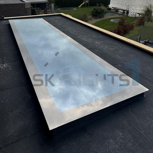 Flat roof skylight lantern - flat,