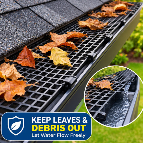 Gutter guard mesh - gutter,